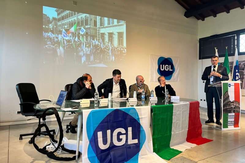 Sanità, Marco Bertucci al V Congresso provinciale della UGL Salute di Roma e provincia