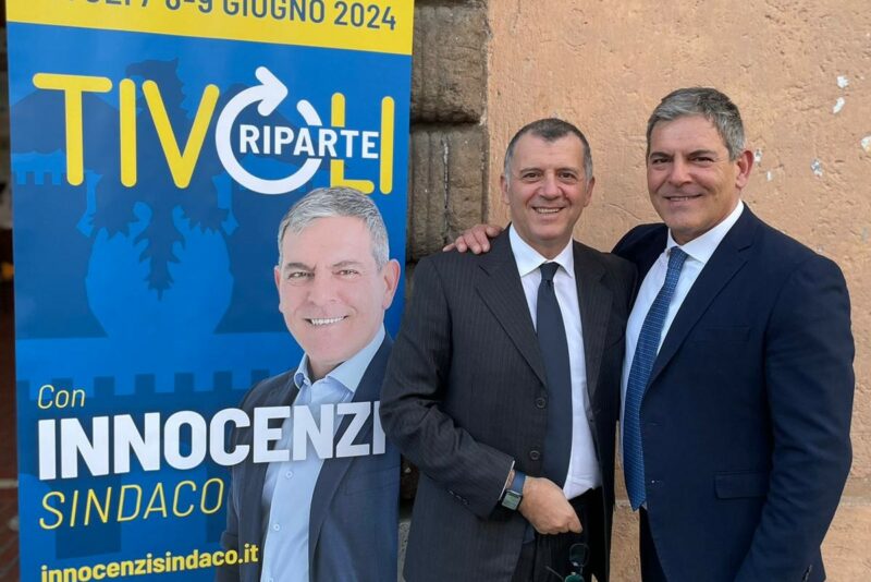 Regione Lazio, Bertucci: “Vittoria mai in discussione: buon lavoro a Marco Innocenzi, nuovo sindaco di Tivoli”