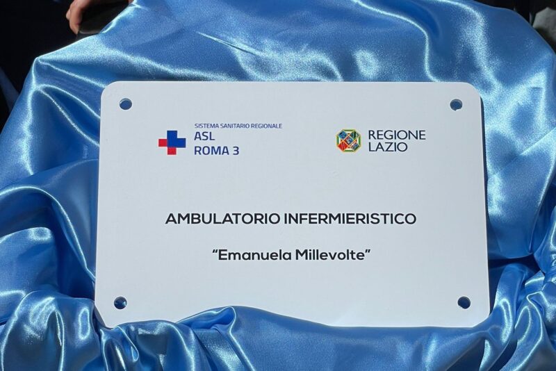 Regione Lazio, Bertucci – Mari: “Ambulatorio Infermieristico a Fiumicino intitolato ad Emanuela Millevolte: prosegue rafforzamento sanità territoriale”